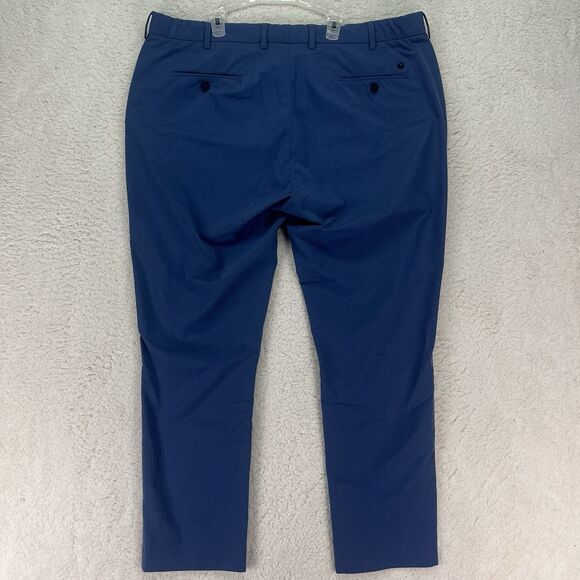 Peter Millar Crown Crafted Men 40x30 Surge Performance Trouser EB540 Blue Galaxy - Picture 4 of 7